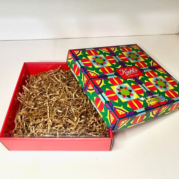 2015 Peter Max Art on Kiehl's Cardboard Box * Holiday Promo * Box Only * 9x9x3 - Picture 3 of 6